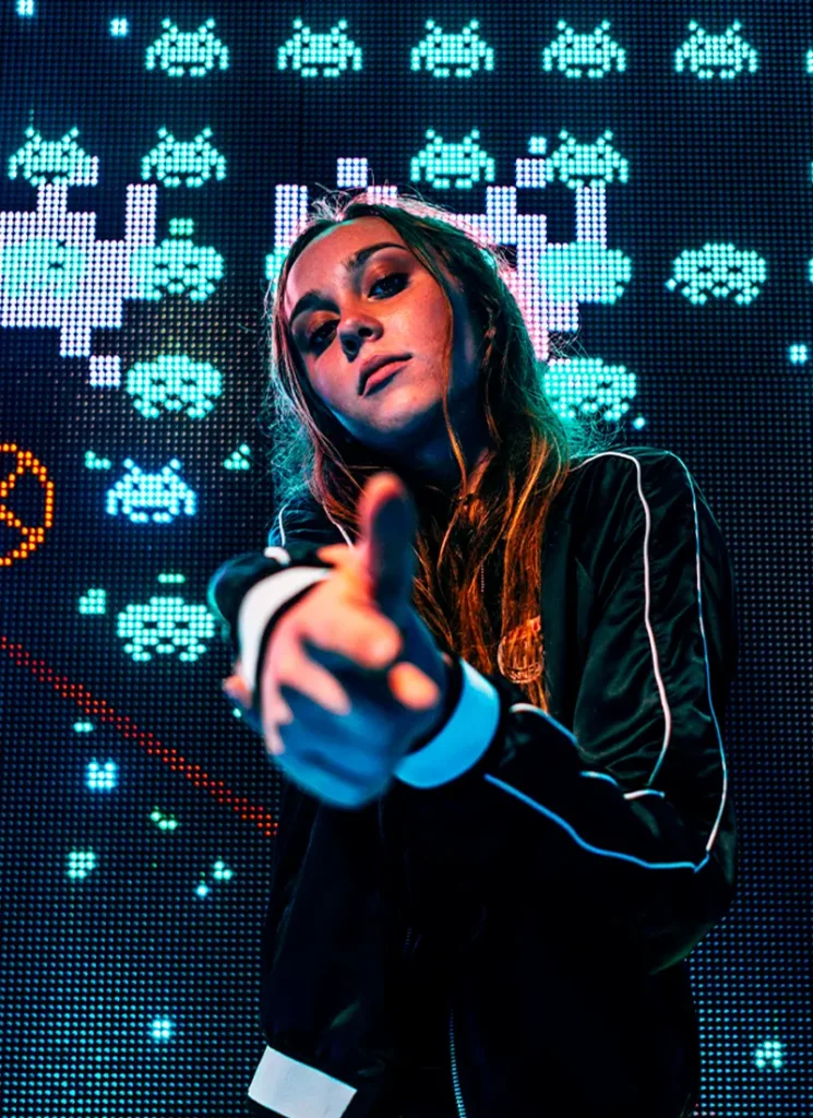 Pantalla LED y escenario principal del Arucas Gaming Fest 2023